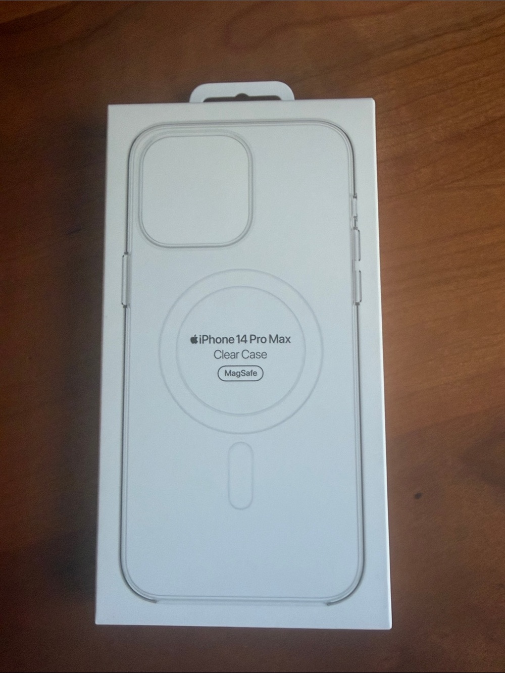 Apple Clear MagSafe Case for iPhone 14 Pro Max - White Packaging